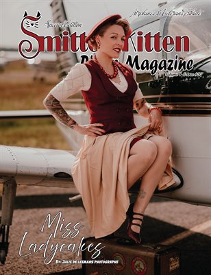 Smitten Kitten Pinup Magazine Miss Ladycakes Cover 3 Volume 4 Issue 37