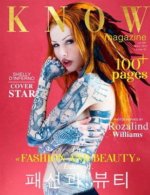 KNOW Magazine FASHION AND BEAUTY Spécial Édition Vol. 7 May 2021Shelly
