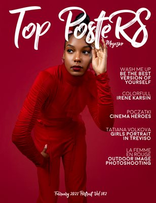 TOP POSTERS MAGAZINE - FEBRURARY PORTRAIT (Vol 182)