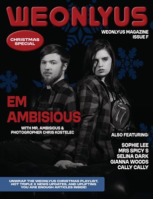 WEONLYUS MAGAZINE CHRISTMAS SPECIAL 2025 - COVER F