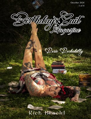 Birthday Suit Magazine Oct. 2024 Rosie Rockabilly