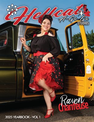 Hellcat A-Go-Go Yearbook 2025 Vol 1 Raven Chanteuse Cover