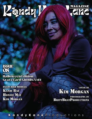 Kandy Kane Lane Magazine - Issue 8 Halloween Edition Vol 1 (Cover Model Kim Morgan)