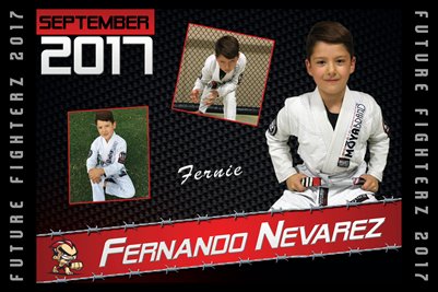Fernando Nevarez Cal Poster 2017