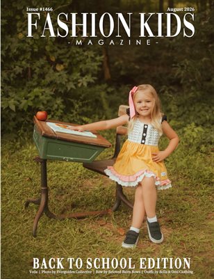 Fashion Kids Magazine | Issue #1466 - Back to School Edition