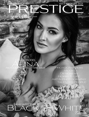 Prestige Models Magazine_ Black & White 3/2021