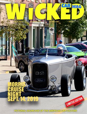 WICKED CAR MAGAZINE  - MORRIS CRUISE NIGHT 1 - SEPT 14, 2019