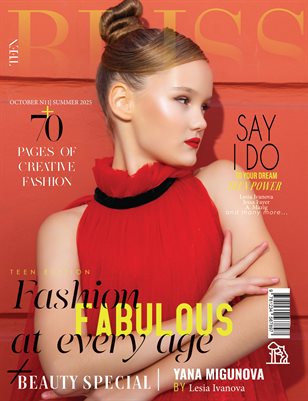 BLISS Magazine | The October Teen Edition | Vol.11 | 2025