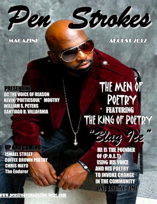 PEN STROKES MAGAZINE MEN OF POETRY EDITION 