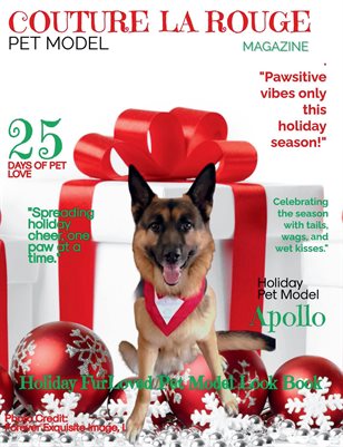 Holiday Furloved Pet Model Look Book