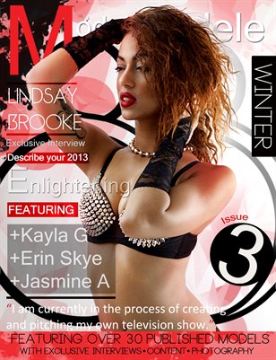 MODEL MODELE MAGAZINE - BLACK WINTER - LINDSAY BROOKE