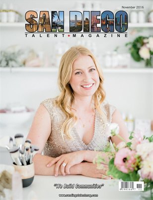 San Diego Talent Magazine November 2016 Edition   