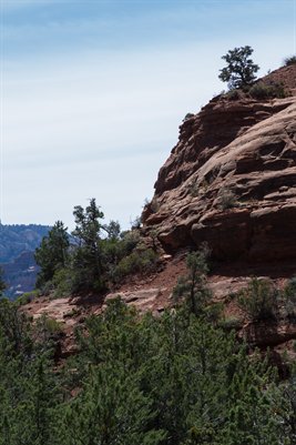 Red rocks and sky -3
