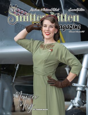 Smitten Kitten Pinup Magazine Maizie May Cover 2 Volume 4 Issue 37