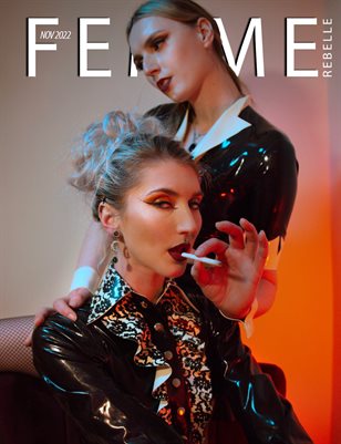 Femme Rebelle Magazine November 2022 ALLURE ISSUE - HALO Cover