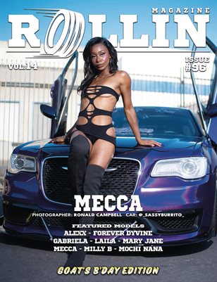 Rollin Magazine - Issue 96 (Cover Model Mecca)
