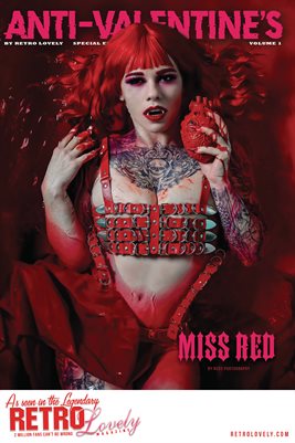 ANTI-VALENTINE’S 2022 – VOL 1 – Miss Red Cover Poster