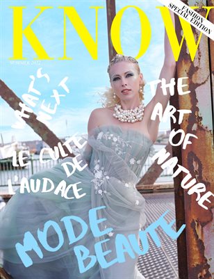 KNOW Magazine_Mode et Beauté editorial.