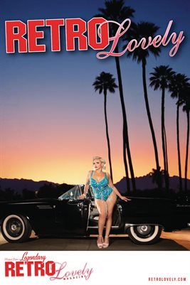 2024 Retro Lovely VOL-243, Ms Jax Cover Poster