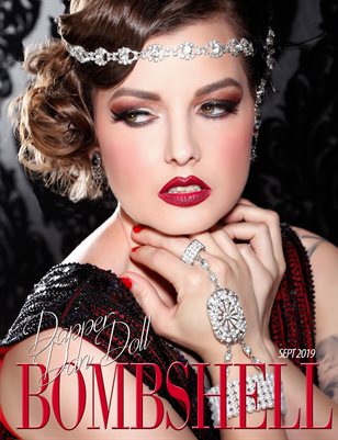 BOMBSHELL Magazine September 2019 BOOK 1 - Dapper Dan Doll Cover