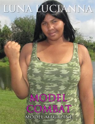 Luna Lucianna - Big Beautiful Black Babe is Ready to Fight at a Park in Her Camo Tanktop