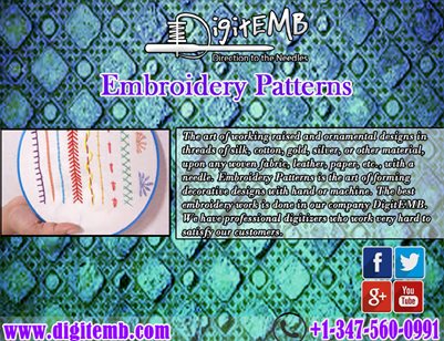 Embroidery patterns