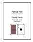 001 Patricia Irish Playing Cards mageus decks turquoise, red, white 2