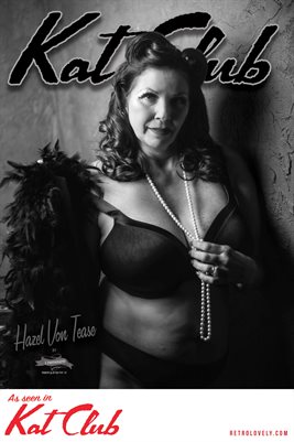 Kat Club No.41 – Hazel Von Tease Cover Poster