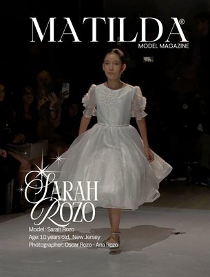Matilda Model Magazine - Weekly Issue - Cover Sarah Rozo