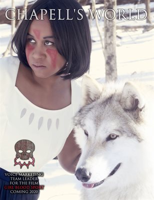Chapell's World - Ebony Goddess is Hungry Like the Wolf in this Fantasy Winter Wonderland