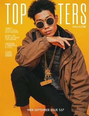 TOP POSTERS MAGAZINE- MEN SEPTEMBER (Vol 537)