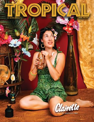 2025, Retro Lovely, Tropical VOL-04, Clairette Cover.