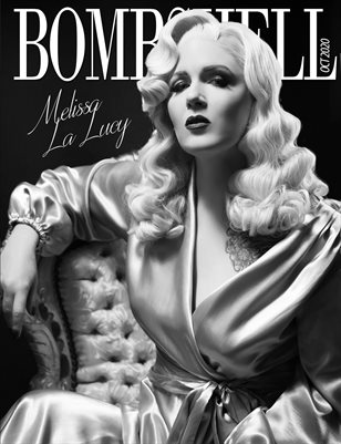 BOMBSHELL Magazine October 2020 - BOOK 2 Melissa La Lucy Cover