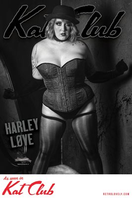 Kat Club No.29 – Harley Løve Cover Poster