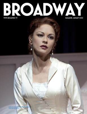 Broadway Magazine January 2010 Catherine Zeta-Jones