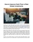 How to Improve Cash Flow in Real Estate Investments