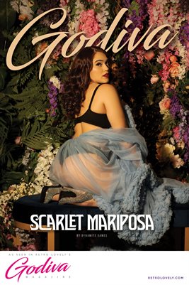 GODIVA No.47 – Scarlet Mariposa Cover Poster
