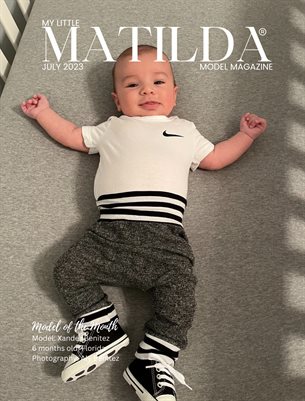 Matilda Model Magazine Cover Model Xander Benitez