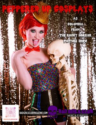 Peppered Up Cosplays Returns as Columbia from Rocky Horror Picture Show at the Bad Girls Club
