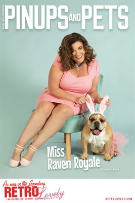 Pinups and Pets 2023 VOL.1 – Miss Raven Royale Cover Poster