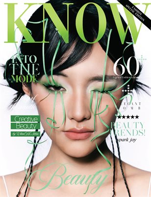 KNOW Magazine_Creative Beauty Edition.