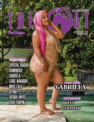 The Goat Magazine Issue 33 Cover Model Gabriela