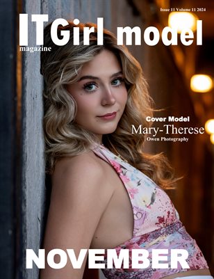 It Girl Model Magazine November Issue 11 Volume 11 2024