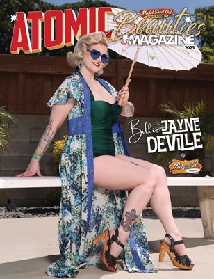 Atomic Beauties Magazine - Model Shout Out Special Edition 2025 Billie Jayne DeVille Cover