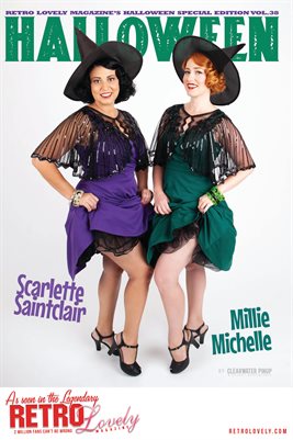 Halloween 2021 Vol.38 – Scarlette Saintclair & Millie Michelle Cover Poster