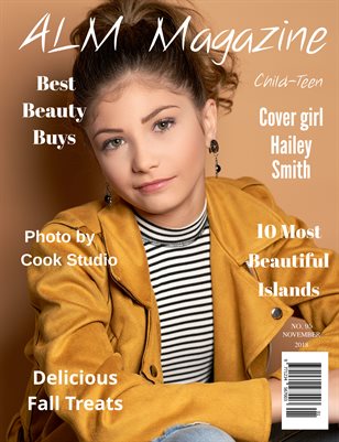 ALM Child-Teen Magazine, Issue 95,  "November's Most Beautiful", November 2018 