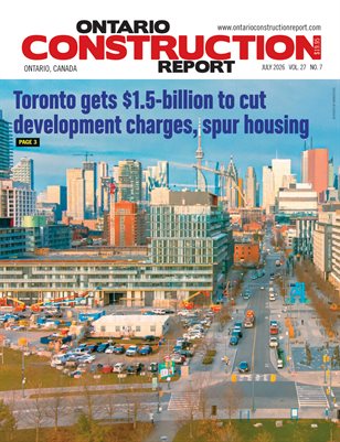 Ontario Construction Report (July 2026)