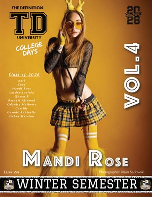 The Definition University Mandi Rose Winter Semester vol 4 issue 781 Cover 2