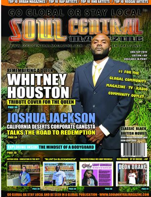 Soul Central Magazine Edition #89 - JOSHUA JACKSON #CEO