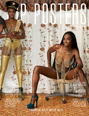  TOP POSTERS MAGAZINE- FASHION JULY (Vol 425)